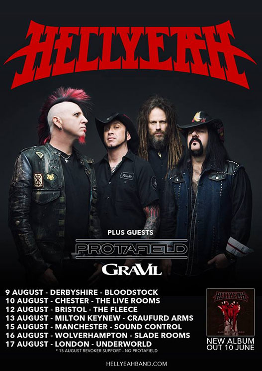 HELLYEAH - Protafield tour