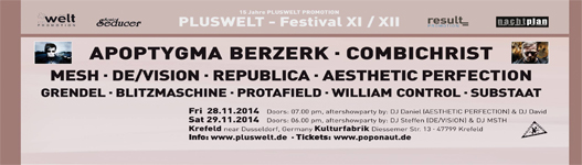 Protafield Pluswelt Festival Combichrist
